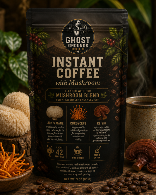 Instant Coffee with Mushroom
